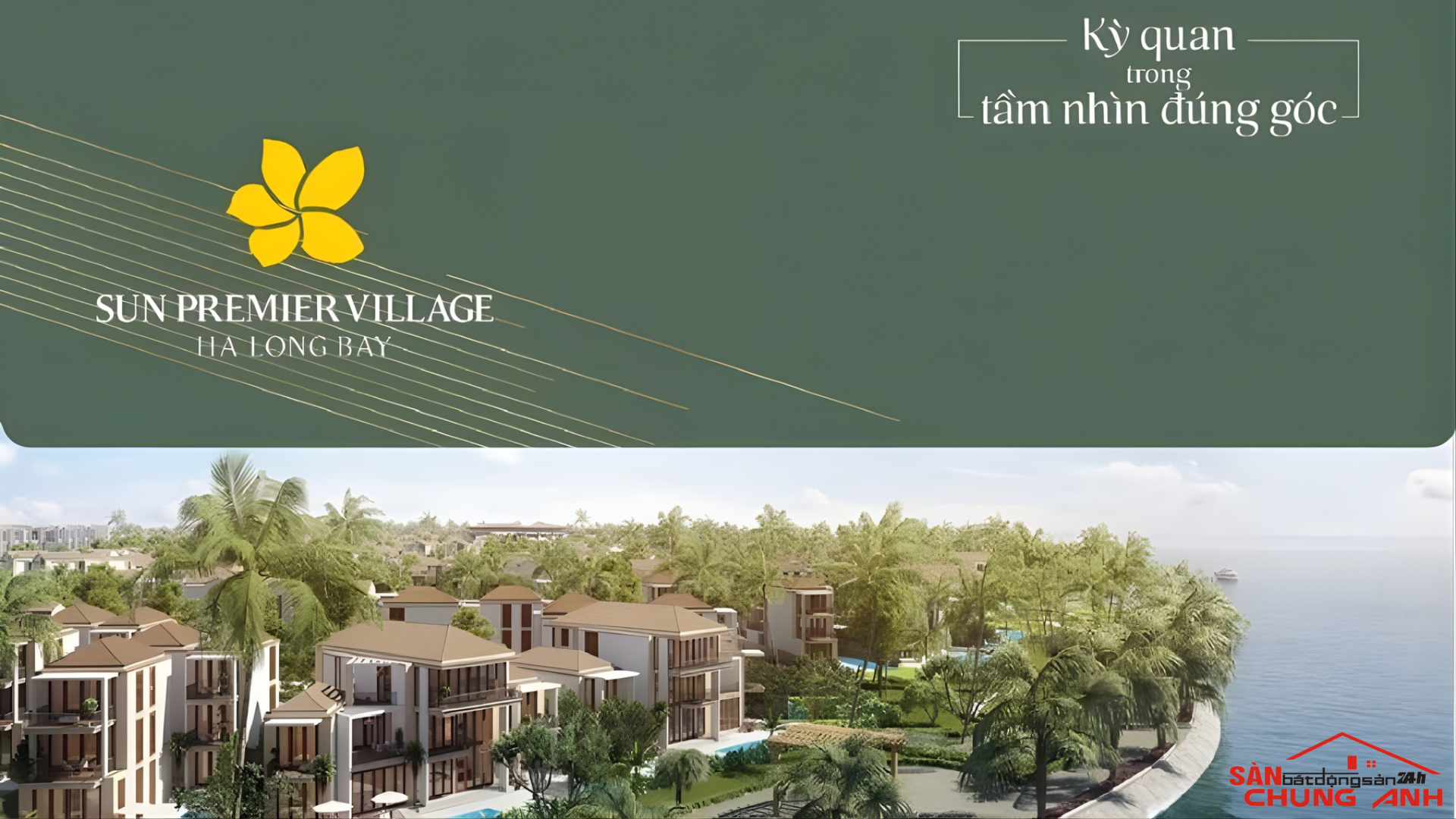 BÁN CĂN SHOPHOUSE SUN PREMIER VILLAGE PHƯỜNG BÃI CHÁY - TỈNH QUẢNG NINH