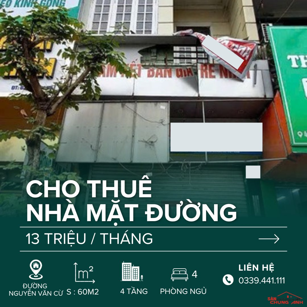 CHO THUÊ NHÀ 4 TẦNG - PHƯỜNG HẠ LONG - TỈNH QUẢNG NINH
