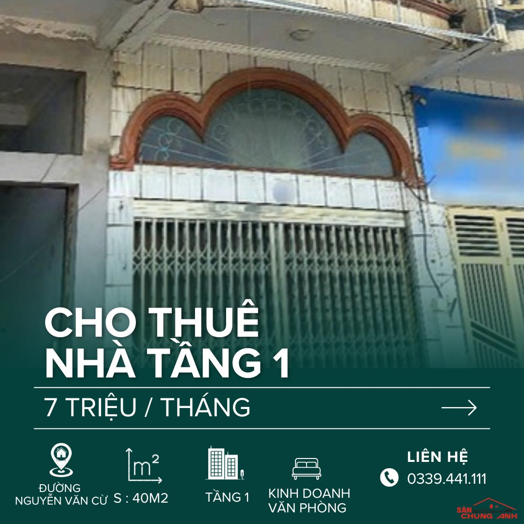 CHO THUÊ NHÀ TẦNG 1- PHƯỜNG HẠ LONG - TỈNH QUẢNG NINH.