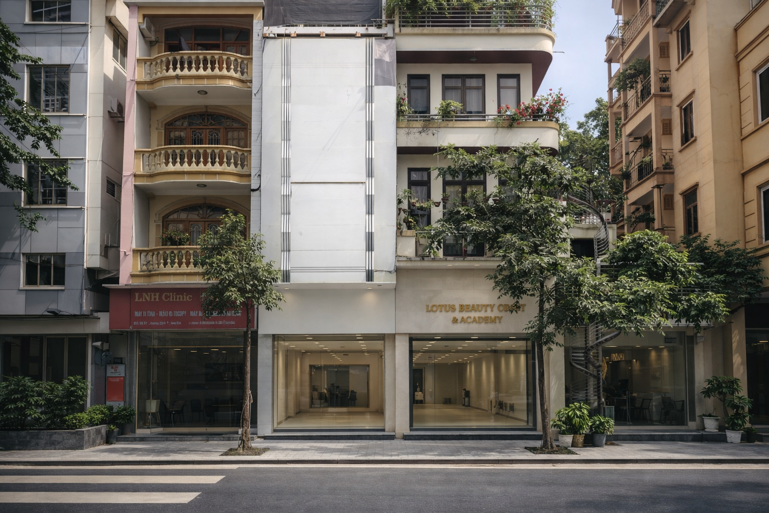 CHO THUÊ NHÀ MẶT PHỐ 5,5 TẦNG PHƯỜNG HỒNG GAI - QUẢNG NINH.