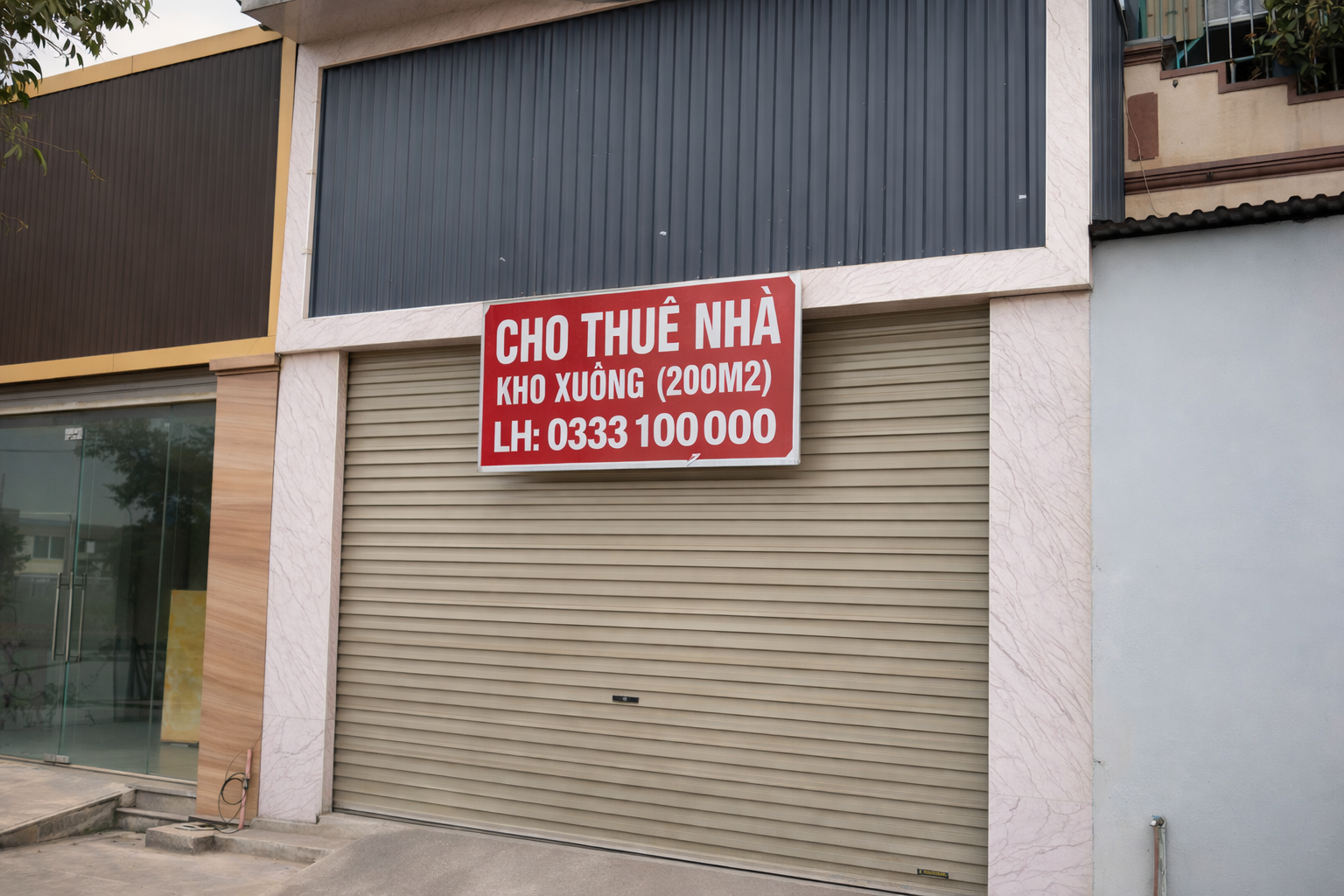 CHO THUÊ NHÀ KHO PHƯỜNG CAO XANH - TỈNH QUẢNG NINH