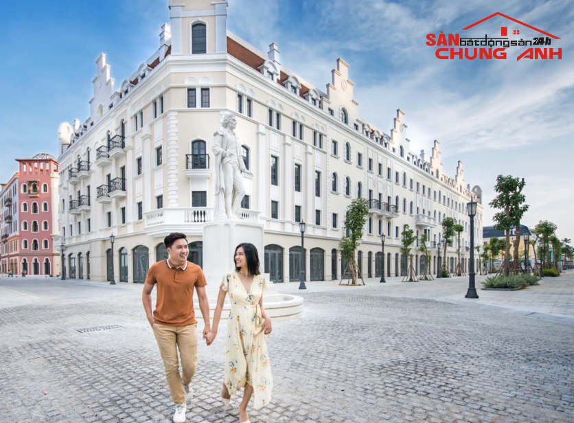 CHO THUÊ CĂN SHOPHOUSE EUROPE SUN PLAZA GRAND WORLD - PHƯỜNG BÃI CHÁY - QUẢNG NINH
