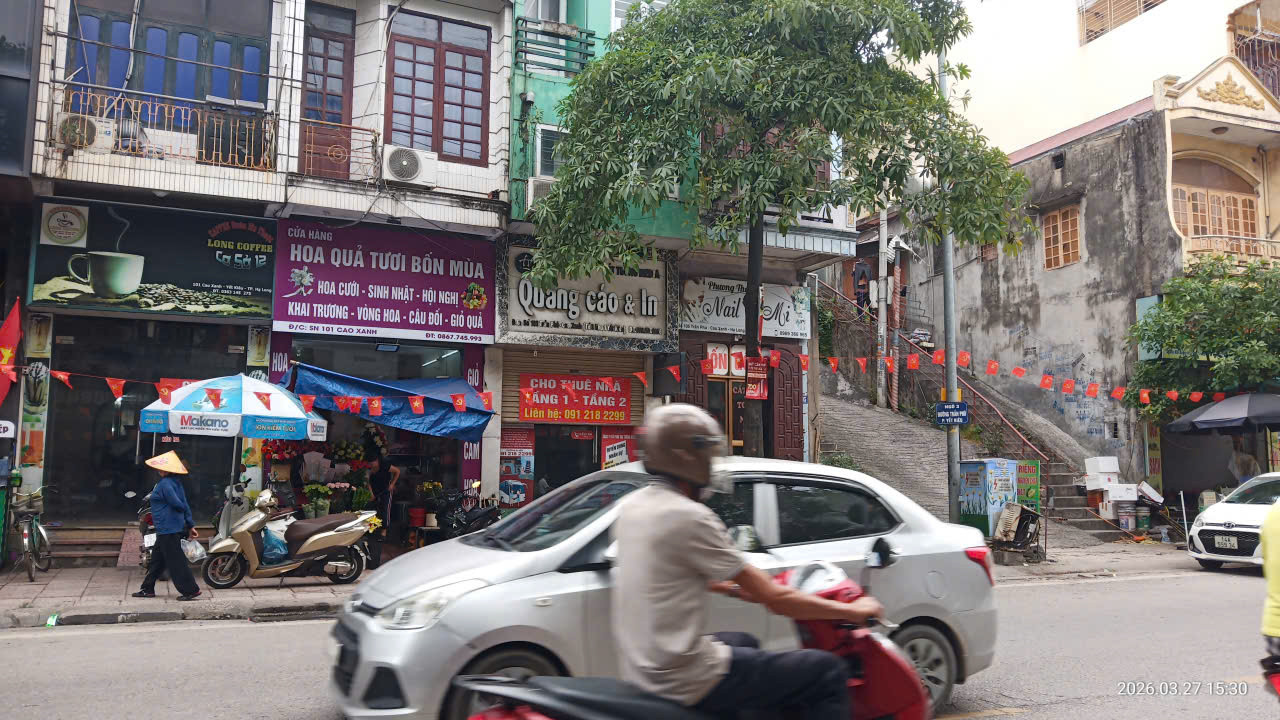 CHO THUÊ TẦNG 1 NHÀ MẶT PHỐ PHƯỜNG CAO XANH - TỈNH QUẢNG NINH