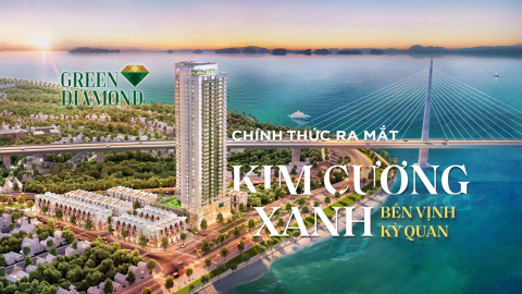 HS651 - BÁN CĂN NHÀ LIỀN KỀ GREEN DIAMOND – PHƯỜNG HỒNG GAI - TỈNH QUẢNG NINH