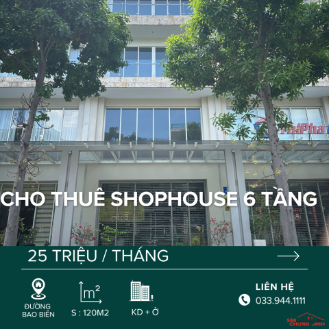 HL118 - CHO THUÊ CĂN SHOPHOUSE PHƯỜNG HẠ LONG - TỈNH QUẢNG NINH