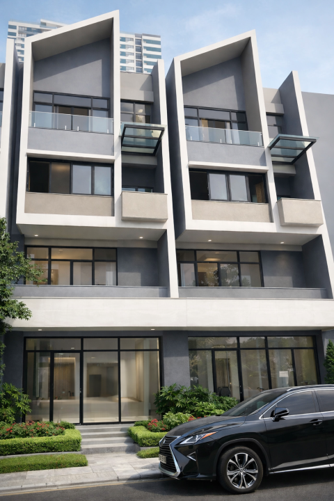 HS46 - CHO THUÊ CĂN SHOPHOUSE 4 TẦNG DỰ ÁN GREEN DIAMOND PHƯỜNG HỒNG GAI - QUẢNG NINH