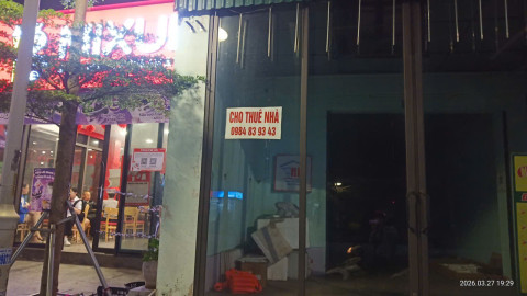 HL127 - CHO THUÊ NHÀ MẶT PHỐ PHƯỜNG HẠ LONG - TỈNH QUẢNG NINH