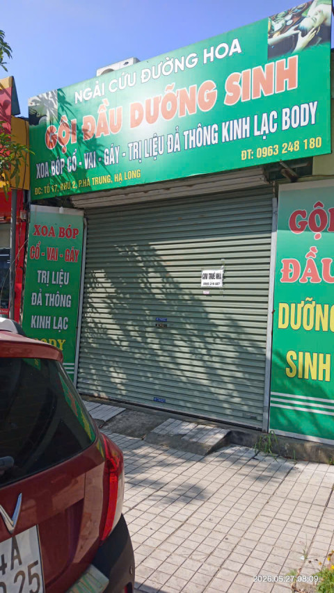 HS158 - CHO THUÊ NHÀ MẶT PHỐ PHƯỜNG HÀ LẦM- TỈNH QUẢNG NINH